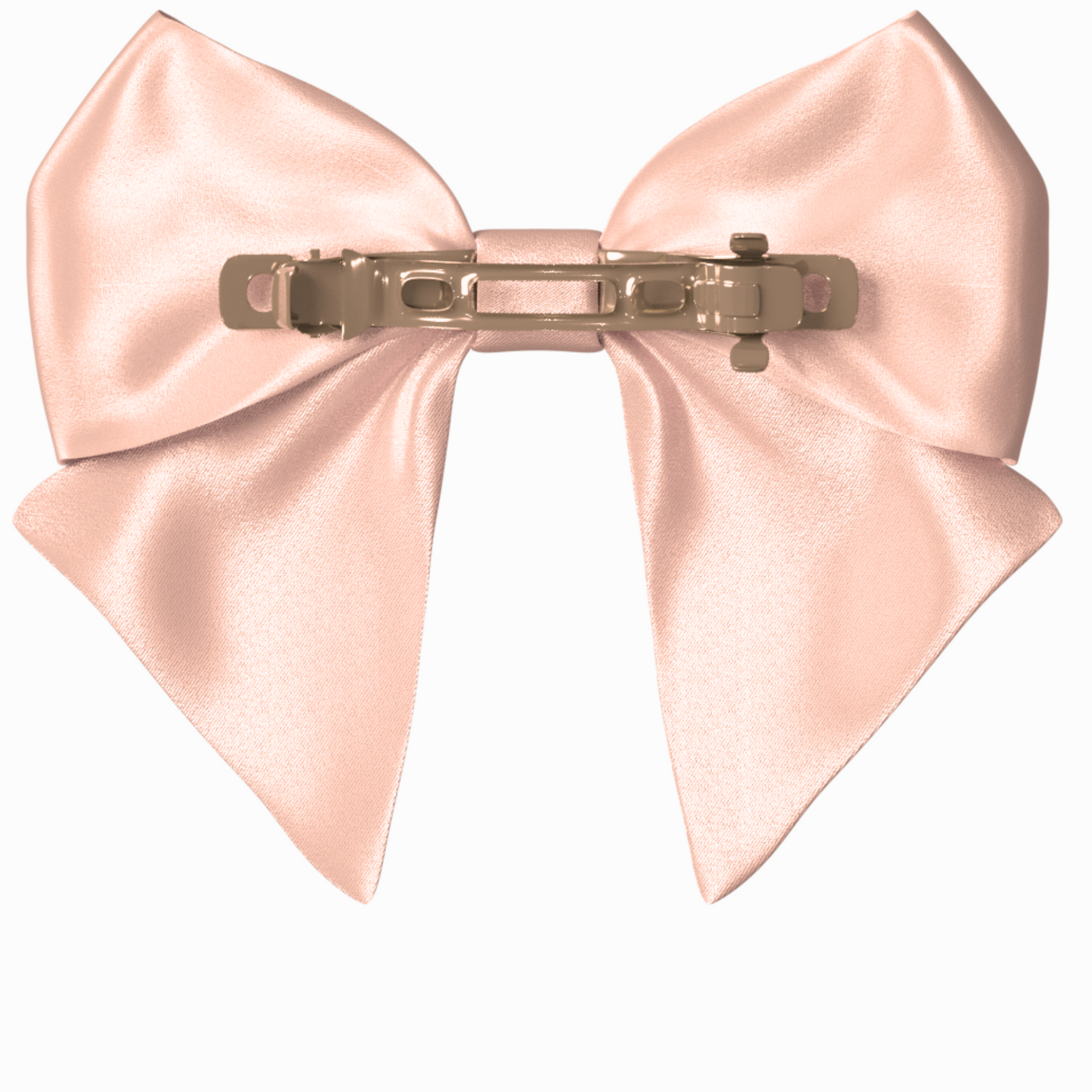Pink Bow hair clip. Valentine's Day collection