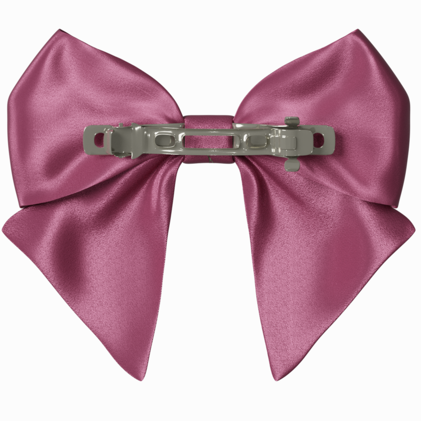 Red Bow hair clip. Floral collection